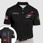 27th en bn 27th engineer battalion combat airbornequarter zip hoodie aop polo tshirt tqyrf