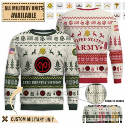 27th id 27th infantry divisionpremium ugly sweater ez98q