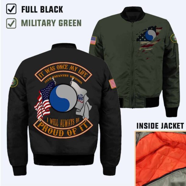 29th id 29th infantry divisioncotton printed shirts 3gaug