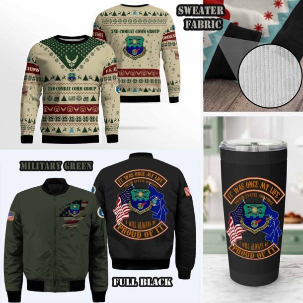 2nd ccg combat communications groupsweater tribute sets uwqkc