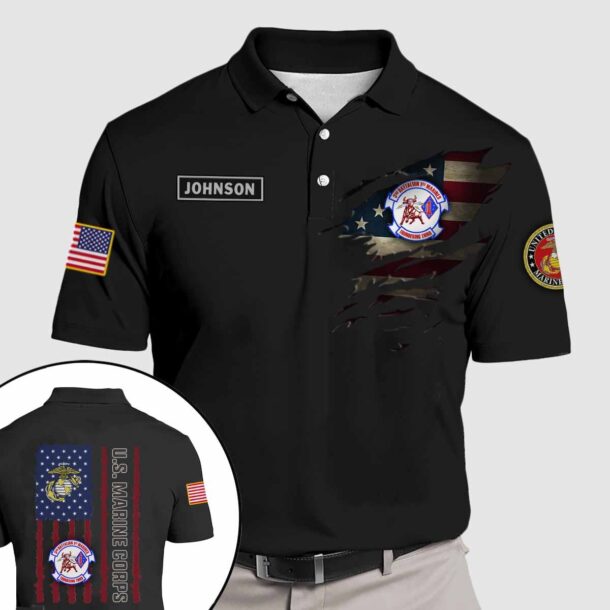 3 1 marines 3rd battalion 1st marinesquarter zip hoodie aop polo tshirt fhtwg