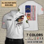 3 13 infantry 3rd battalion 13th infantry regimentquarter zip hoodie aop polo tshirt 0k6vp