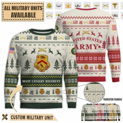 301st cav 301st cavalry regimentpremium ugly sweater 6b2v2
