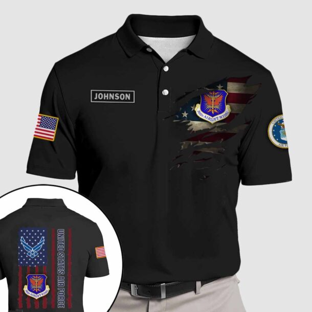 302nd aw airlift wingquarter zip hoodie aop polo tshirt shk5n