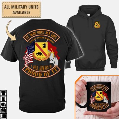302nd cavalry regimentcotton printed shirts x669p