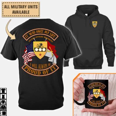 305th cavalry regimentcotton printed shirts tv2u3