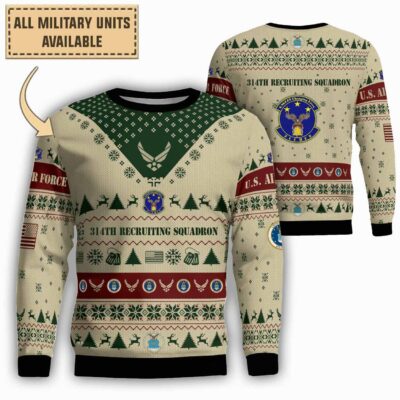 314th rcs recruiting squadronlightweight sweater wc8j8
