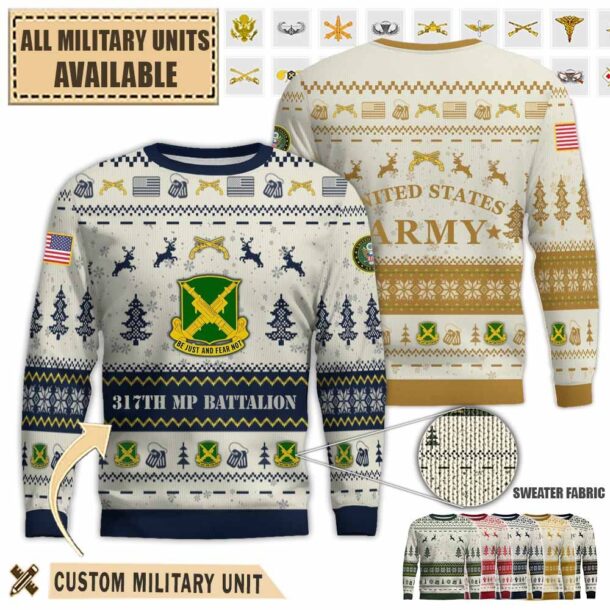 317th mp bn 317th military police battalionpremium ugly sweater cdk18