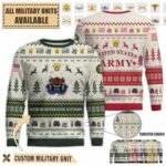317th qm bn 317th quartermaster battalionpremium ugly sweater tzxj2