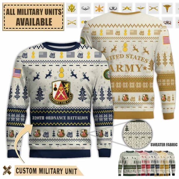 320th ord bn 320th ordnance battalionpremium ugly sweater ypgg2