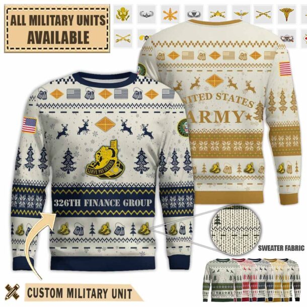 326th finance grouppremium ugly sweater 0u8se
