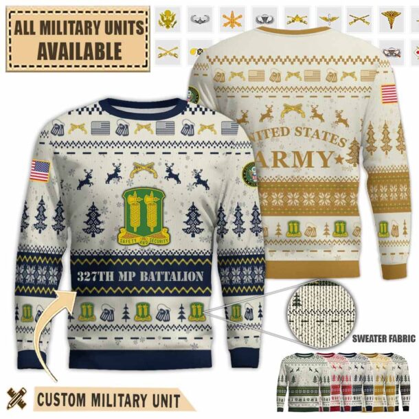 327th mp bn 327th military police battalionpremium ugly sweater 5e2jm