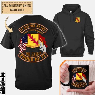 32nd cavalry regiment cotton printed shirts use8k