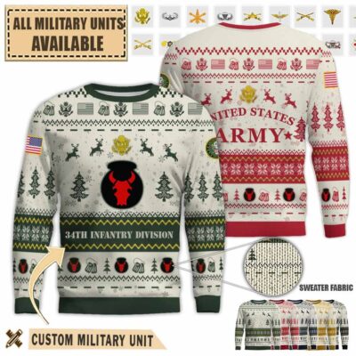 34th id 34th infantry divisionpremium ugly sweater q95wf