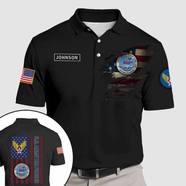 352nd fg fighter groupquarter zip hoodie aop polo tshirt zz00v