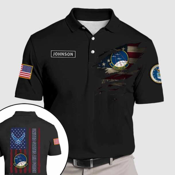 357th as airlift squadronquarter zip hoodie aop polo tshirt we3la