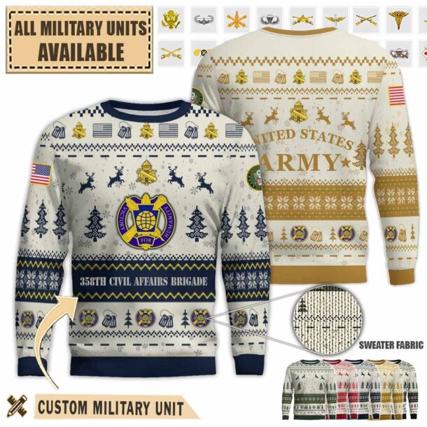 358th ca bde 358th civil affairs brigadepremium ugly sweater cyh7a