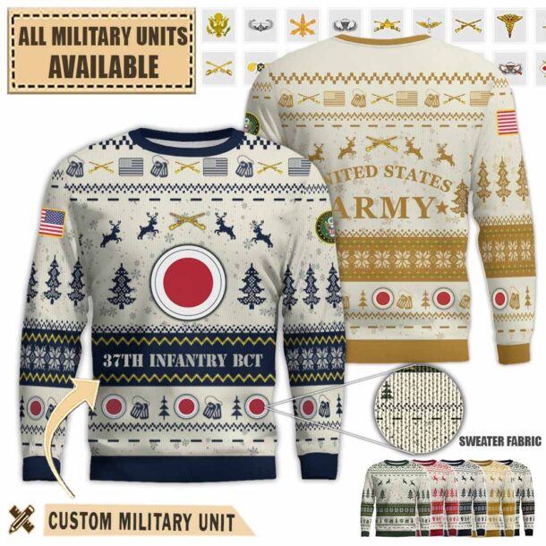 37th ibct 37th infantry brigade combat teampremium ugly sweater 15bxu