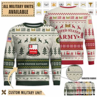 397th en bn 397th engineer battalionpremium ugly sweater 5byq8