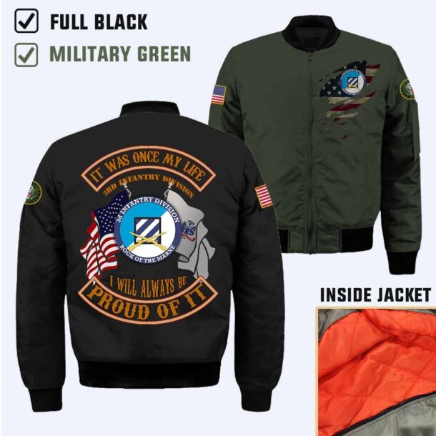 3rd infantry divisioncotton printed shirts j55dr