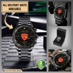3rd Marine Division Fighting Third_Military Black Wrist Watch