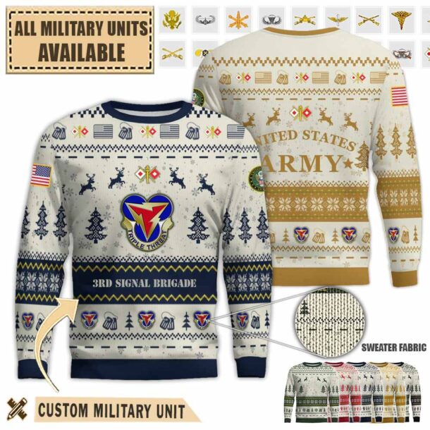 3rd sig bde 3rd signal brigadepremium ugly sweater cmlhx