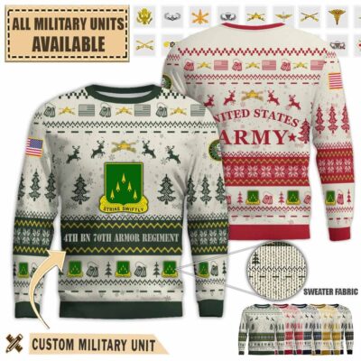 4 70 armor 4th battalion 70th armor regimentpremium ugly sweater lnt65