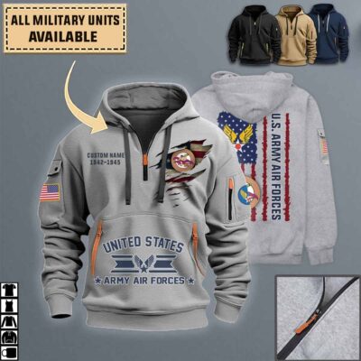 407th bs bomb squadronquarter zip hoodie aop polo tshirt v91s9