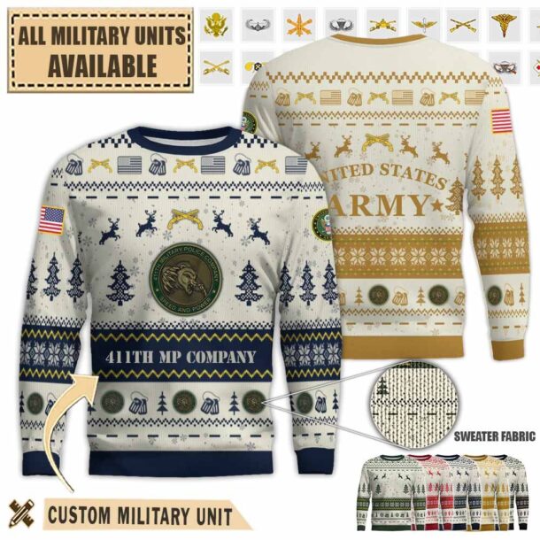 411th mp co 411th military police companypremium ugly sweater cvbv9