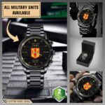 41st FA BDE 41st Field Artillery Brigade_Military Black Wrist Watch
