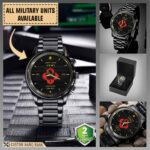 43rd ID 43rd Infantry Division_Military Black Wrist Watch