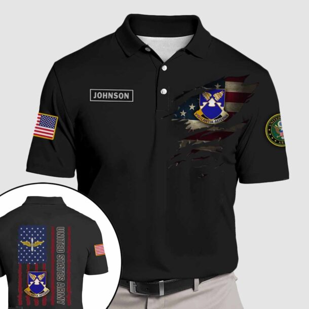 4th avn regt 4th aviation regimentquarter zip hoodie aop polo tshirt 3y9d3