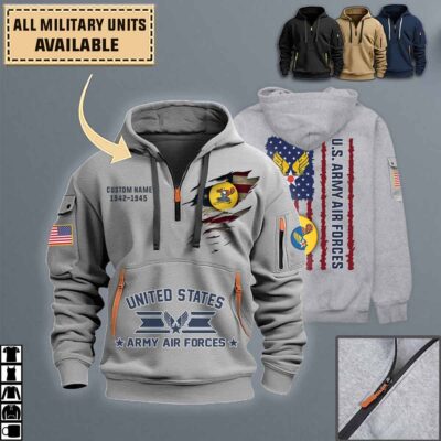 4th fg fighter groupquarter zip hoodie aop polo tshirt og5ts