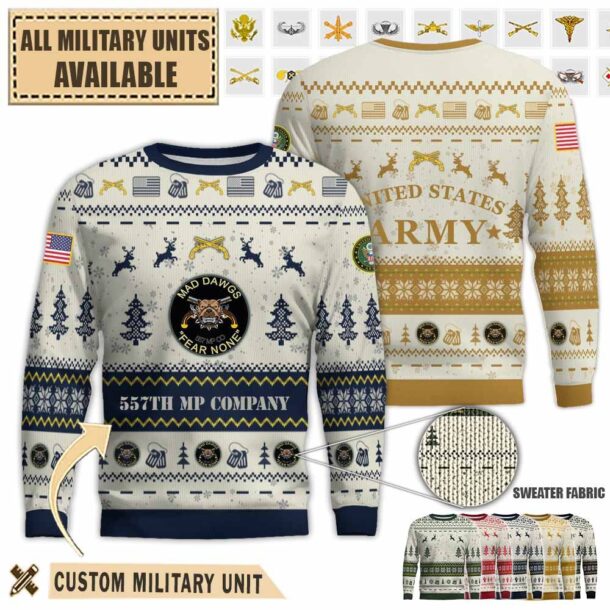557th mp co 557th military police companypremium ugly sweater ziqbv