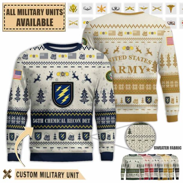 56th chemical reconnaissance detachment 1premium ugly sweater gr9h0