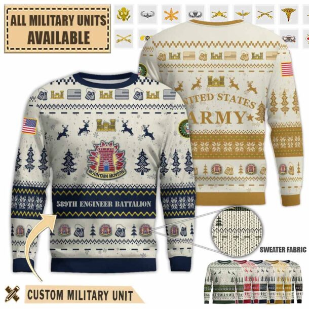 589th en bn 589th engineer battalionpremium ugly sweater 0t6jk