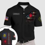 5th id 5th infantry divisionquarter zip hoodie aop polo tshirt 341vq