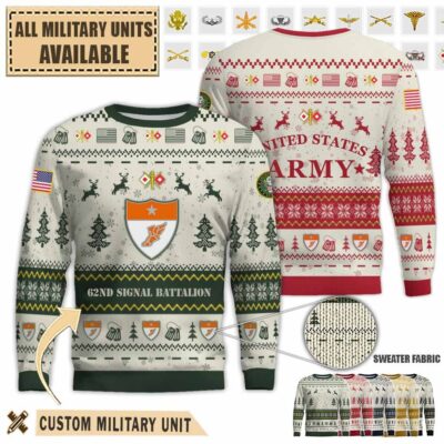 62nd sig bn 62nd signal battalionpremium ugly sweater 037ou