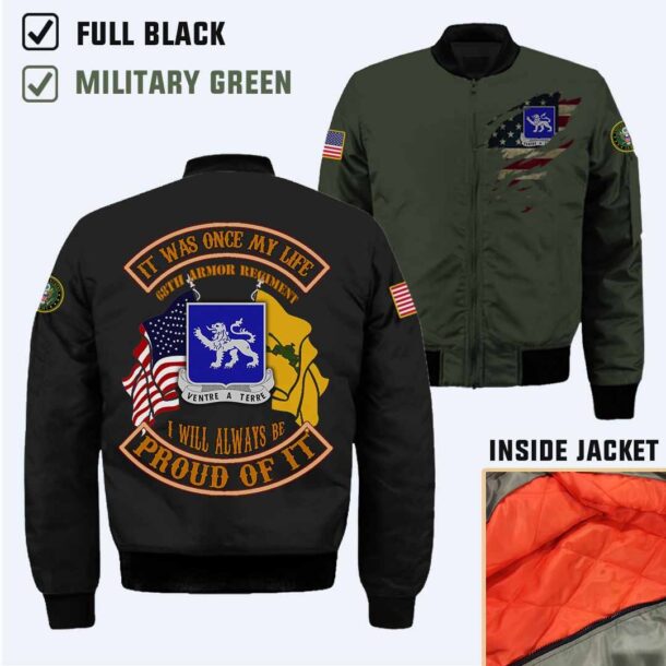 68th armor regimentcotton printed shirts nk69p