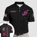 69th id 69th infantry divisionquarter zip hoodie aop polo tshirt muu87