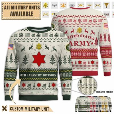 6th id 6th infantry divisionpremium ugly sweater jctq6