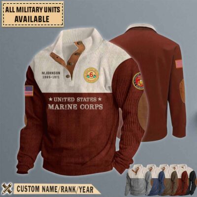 6th mtbn 6th motor transport battalionstand collar sweatshirt ky35z