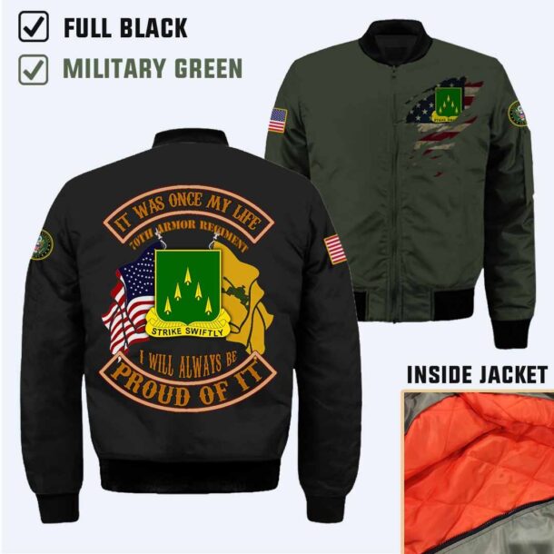 70th armor regimentcotton printed shirts zkvke