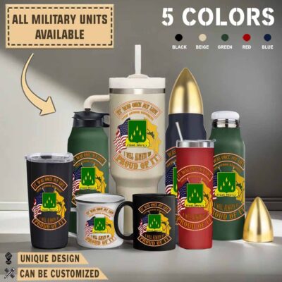 70th armor regimentmilitary drinkware collection wggej