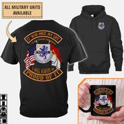 71st cav 71st cavalry regimentcotton printed shirts cauoe