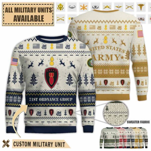 71st ord gp 71st ordnance grouppremium ugly sweater 40lgv