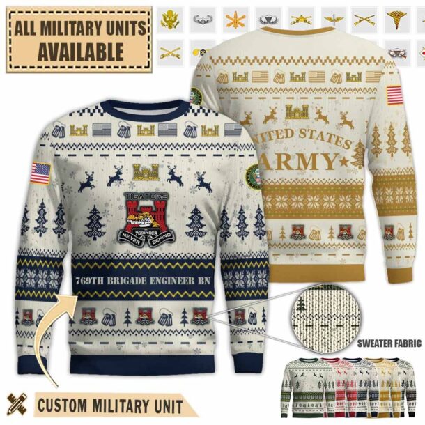 769th beb 769th brigade engineer battalionpremium ugly sweater zsufa