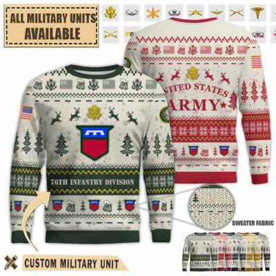 76th id 76th infantry divisionpremium ugly sweater 46eeu
