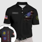 79th id 79th infantry divisionquarter zip hoodie aop polo tshirt l59uy