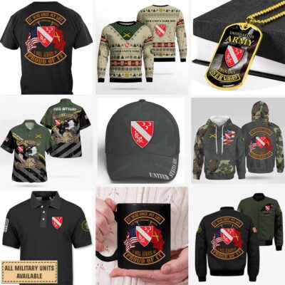 7th fa 7th field artillery regimentsweater tribute sets tc349